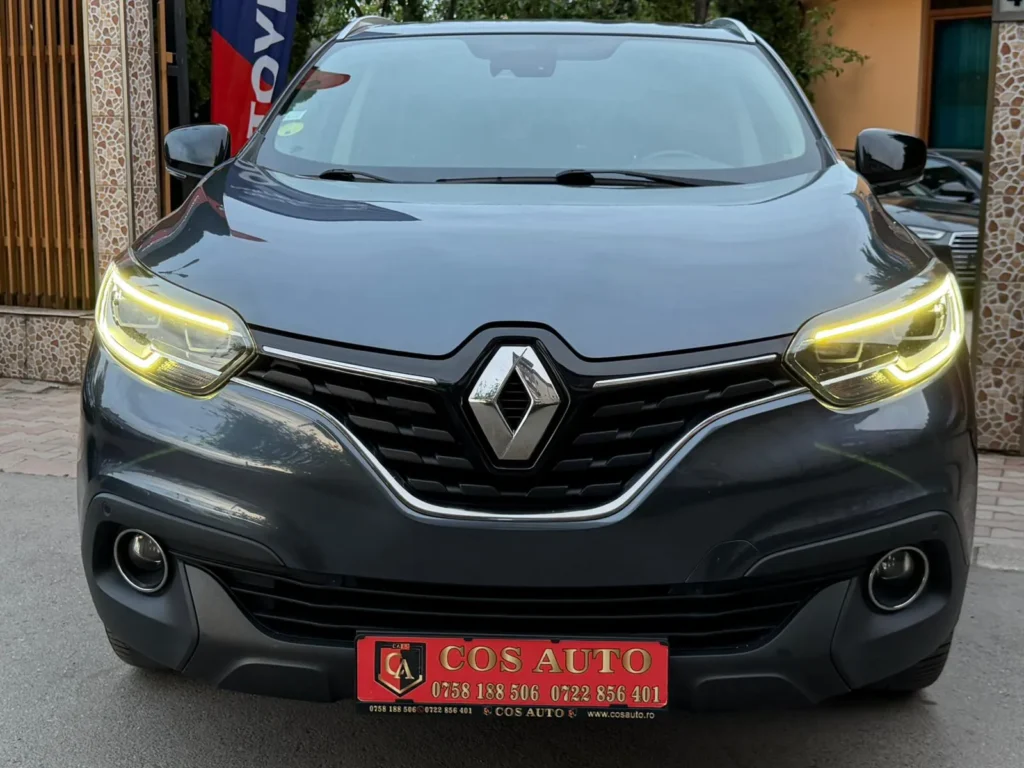 Renault Kadjar Black Edition 2017 exterior față LED